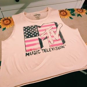 Vintage MTV Cut Off Tank